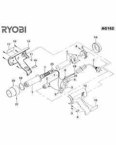 Buy A Ryobi AG162 Spare part or Replacement part for Your Heat guns and Fix Your Machine Today